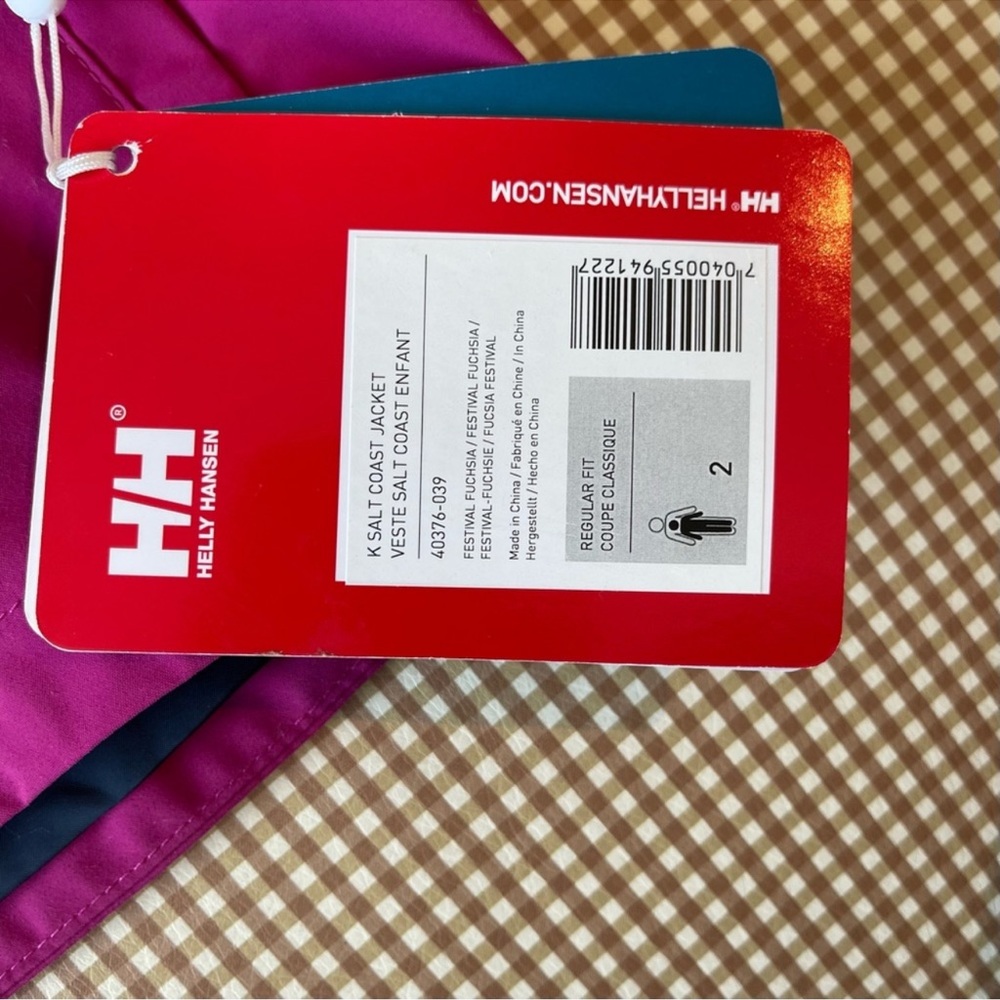Helly Hansen Waterproof toddler girl Jacket. Size 2. NWT - Picture 6 of 15